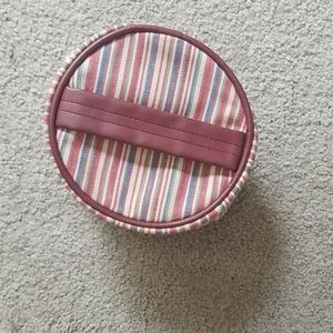 Longaberger mom's essential market stripe cosmetic